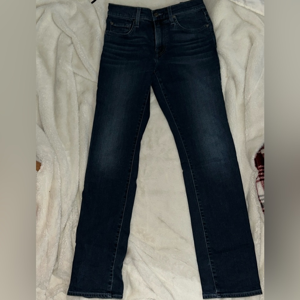Dark Blue Thrifted Jeans